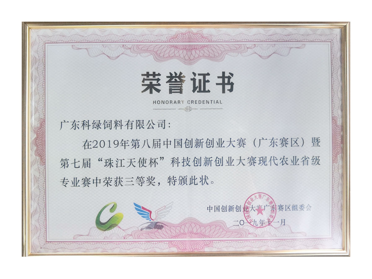 榮譽(yù)證書